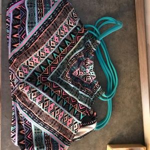 Cute tribal swim top